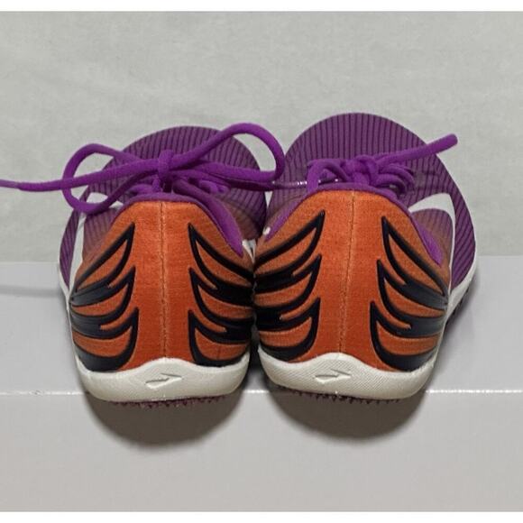 Brooks Mach 17 Track & field running cleats sneakers shoes purple 6.5 - Picture 7 of 8